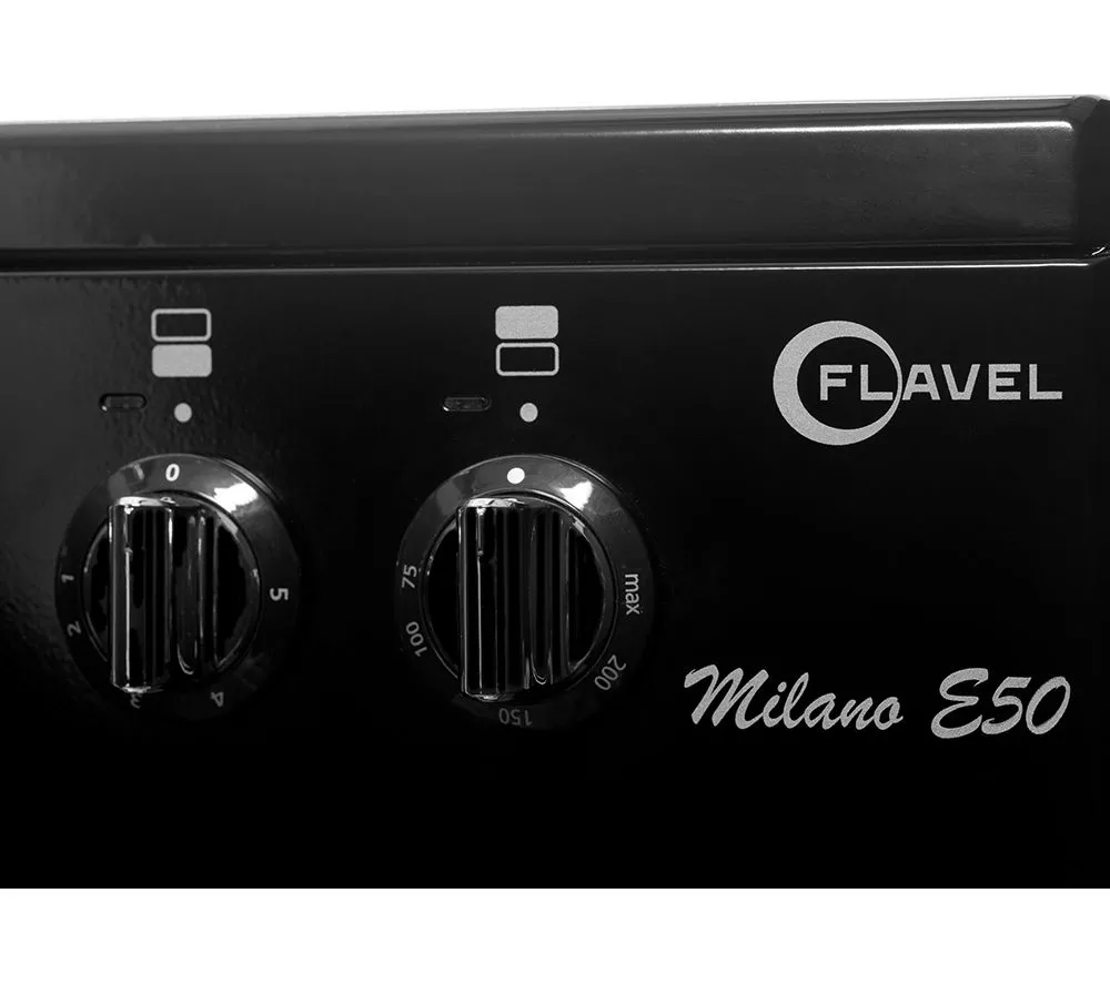 FLAVEL MLB5CDK 50 cm Electric Ceramic Cooker - Black