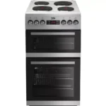 BEKO KDV555AS 50 cm Electric Solid Plate Cooker - Silver