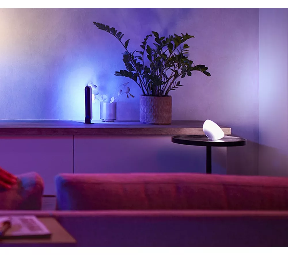 PHILIPS HUE Lily White & Colour Ambiance LED Smart Outdoor Spotlight - Triple Pack