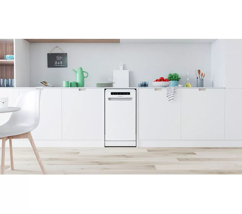INDESIT DSFO 3T224 Z UK N Slimline Dishwasher - White