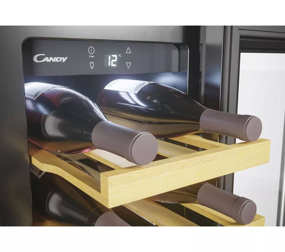 CANDY CCVB 30 UK/1 Built-in Wine Cooler - Black
