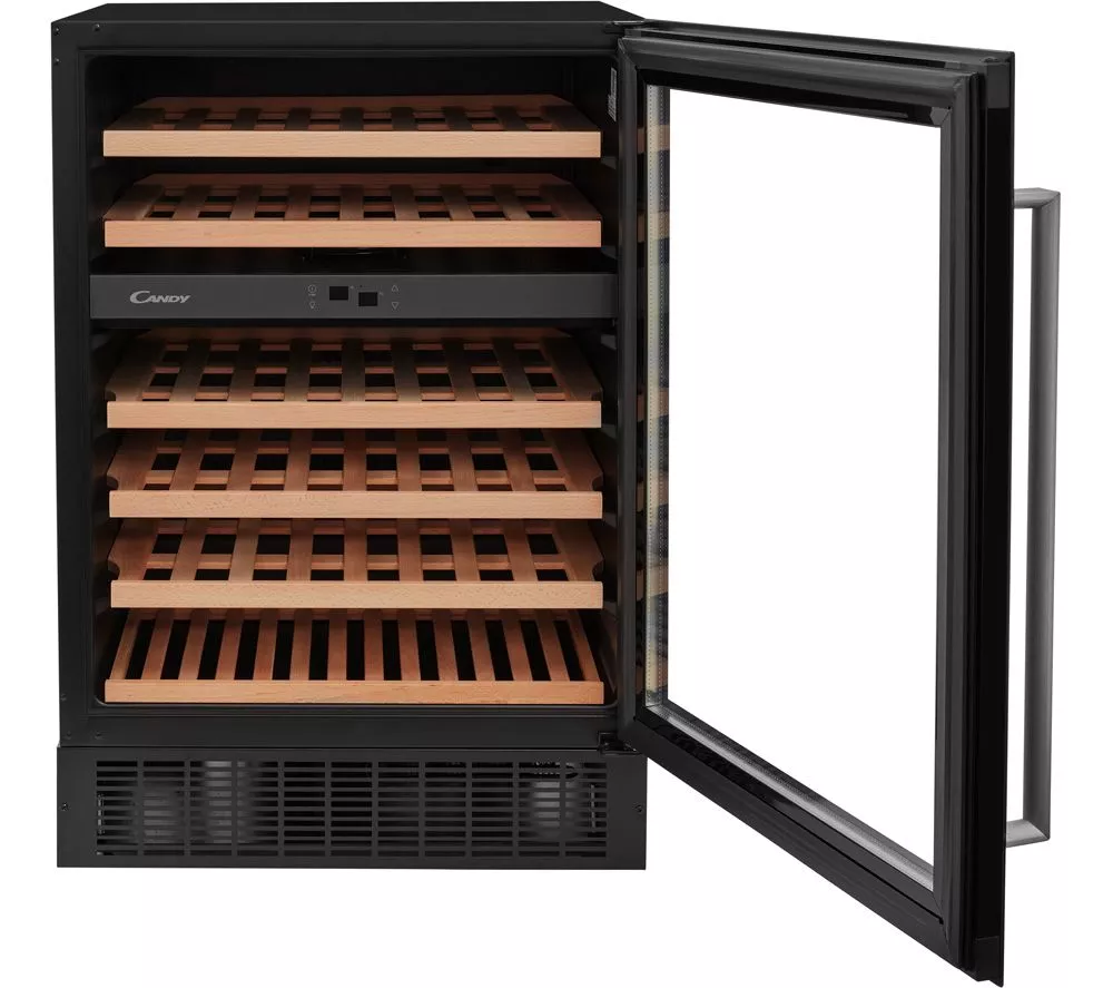 CANDY CCVB 60D UK/N Built-in Wine Cooler - Black