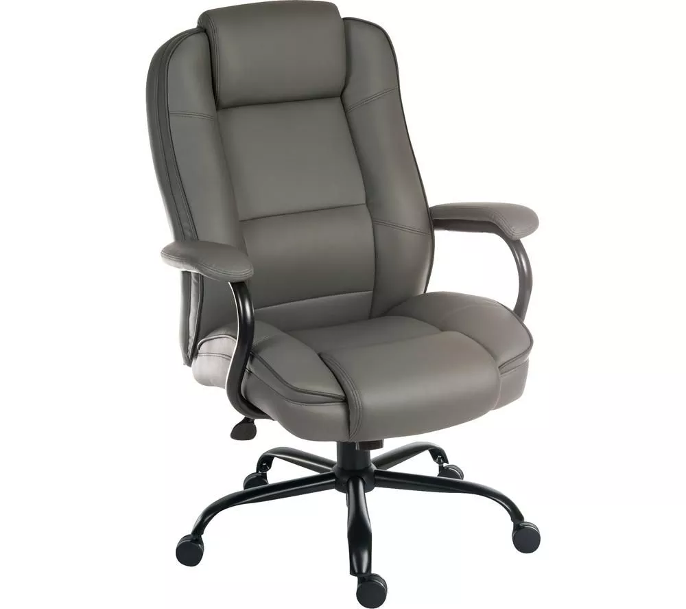 TEKNIK Goliath Duo Leather Reclining Executive Chair - Grey