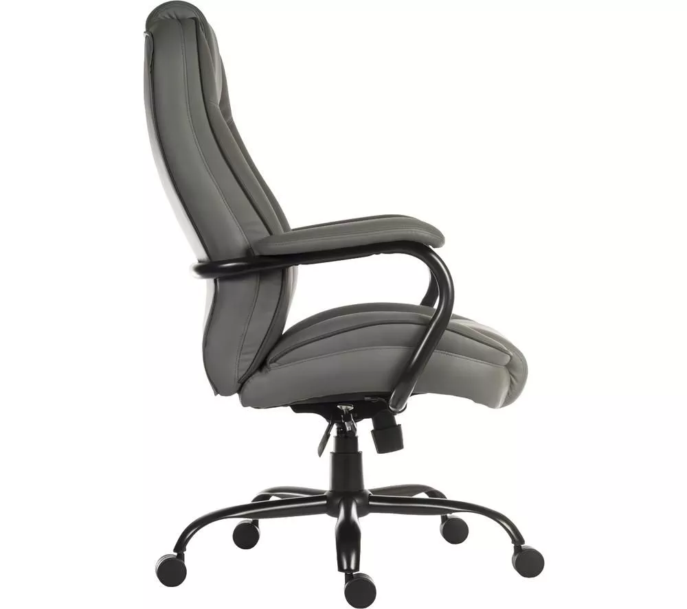 TEKNIK Goliath Duo Leather Reclining Executive Chair - Grey