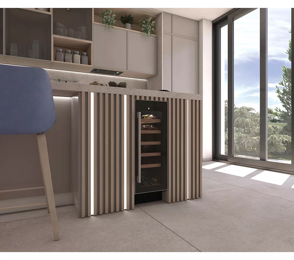 HOOVER HWCB 30 UK/N Wine Cooler – Black