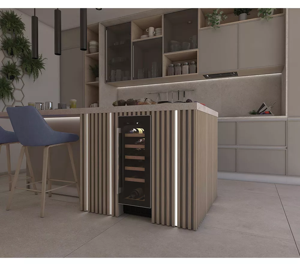 HOOVER HWCB 30 UK/N Wine Cooler – Black