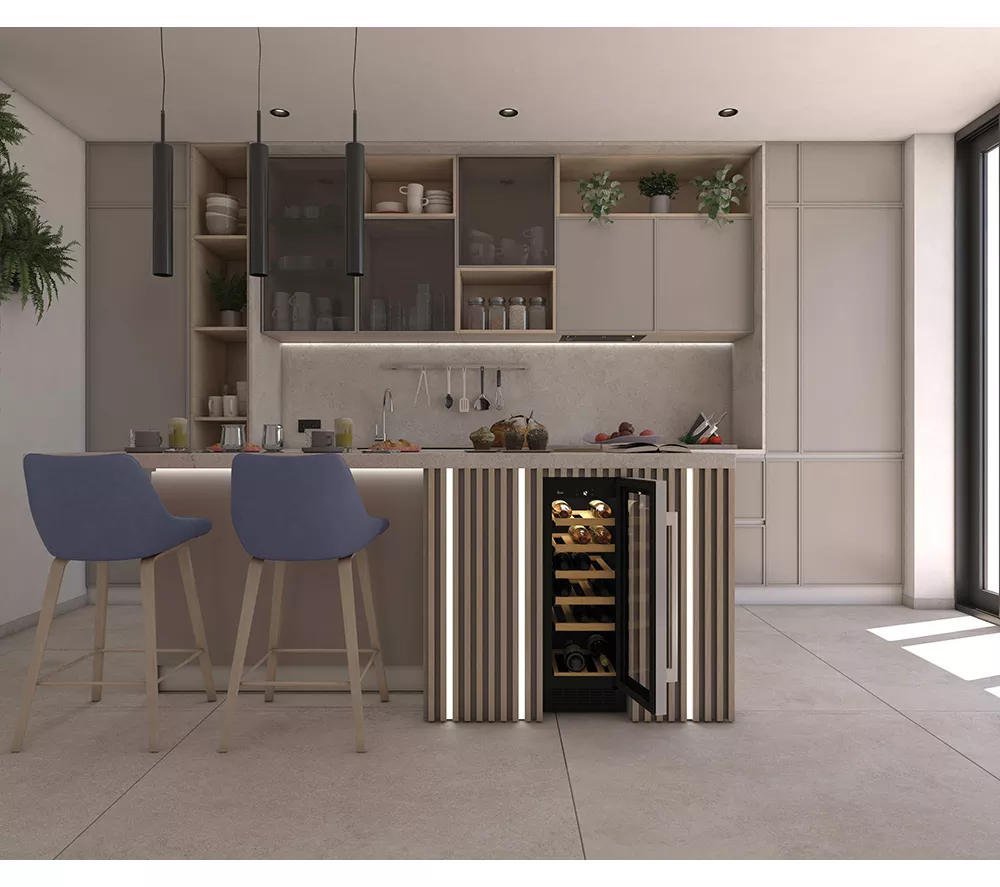 HOOVER HWCB 30 UK/N Wine Cooler – Black