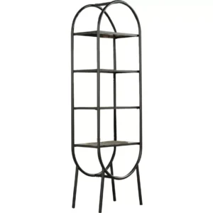 TEKNIK Boulevard Cafe Oval Bookcase - Black