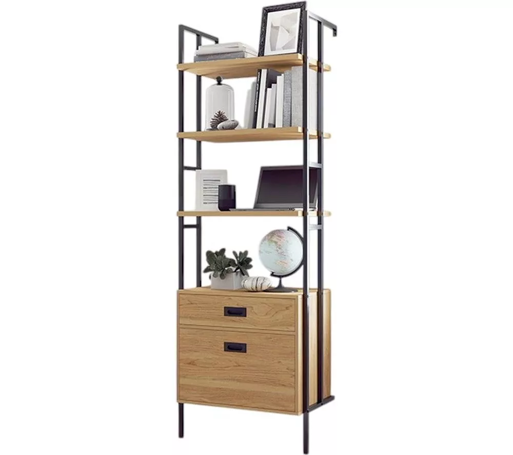 TEKNIK Hythe 5426438 Wall-Mounted Bookcase - Walnut