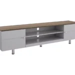 AVF Whitesands FS1900WSSG 1900 mm TV Stand - Grey & Rustic Wood