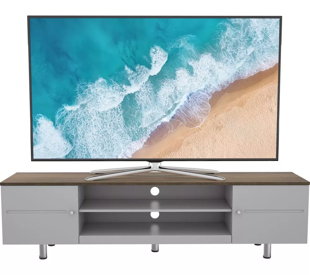 AVF Whitesands FS1900WSSG 1900 mm TV Stand - Grey & Rustic Wood