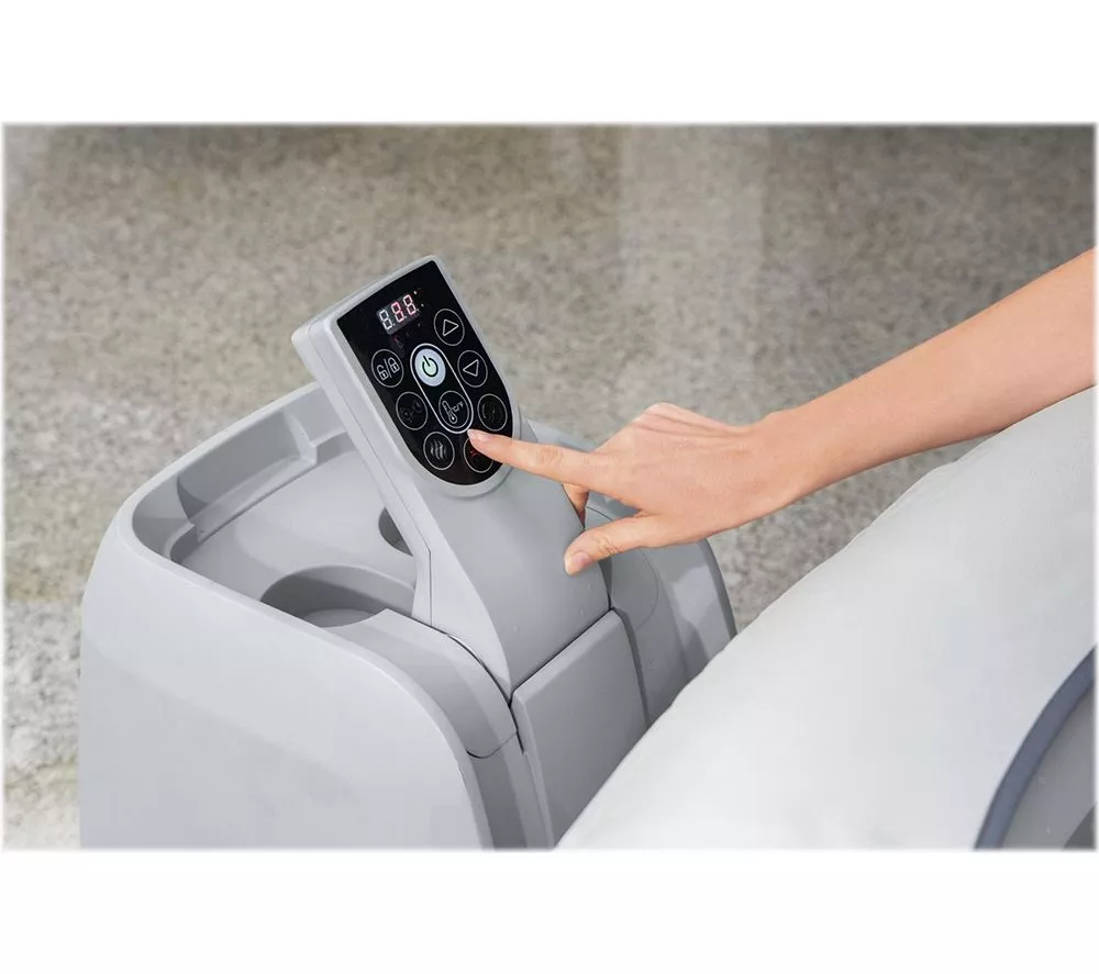 LAY-Z-SPA Paris AirJet Inflatable Hot Tub - White