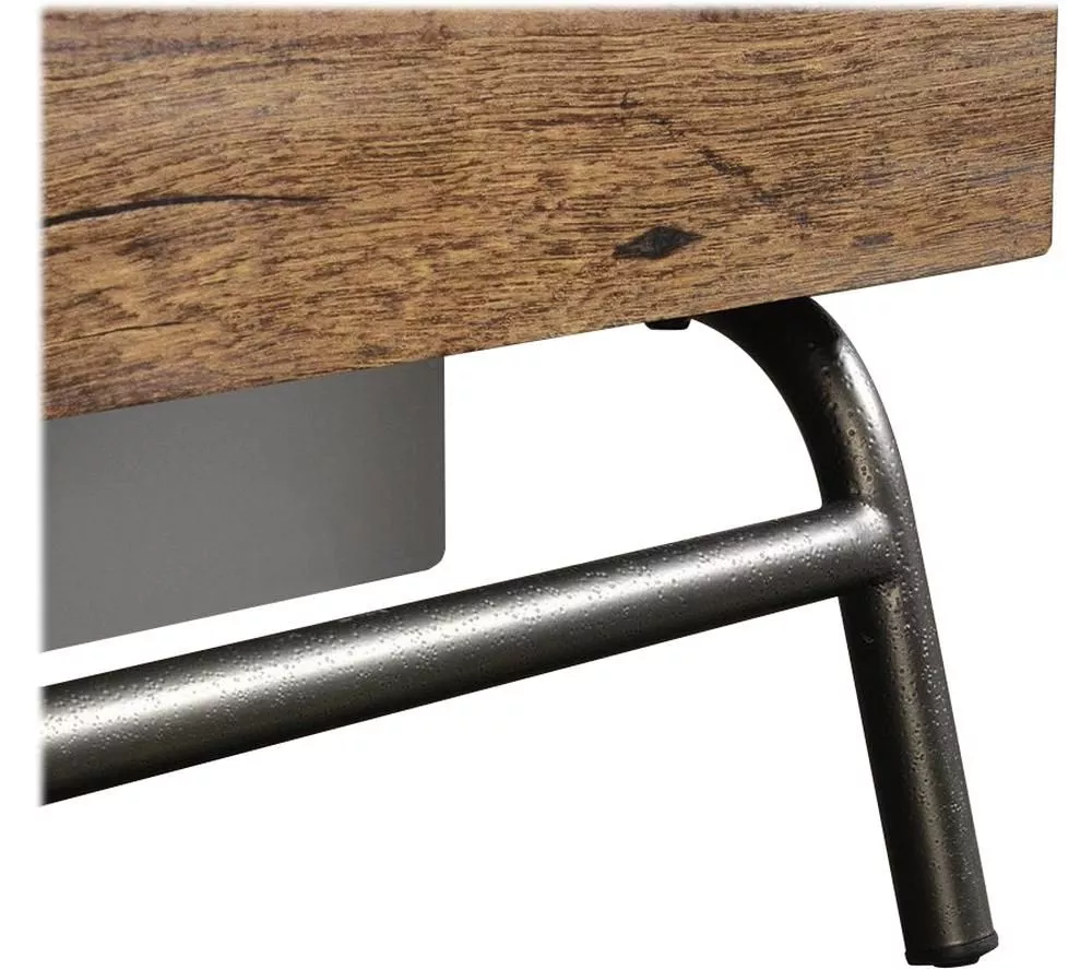 TEKNIK Boulevard Cafe 1525 mm TV Stand - Vintage Oak & Black