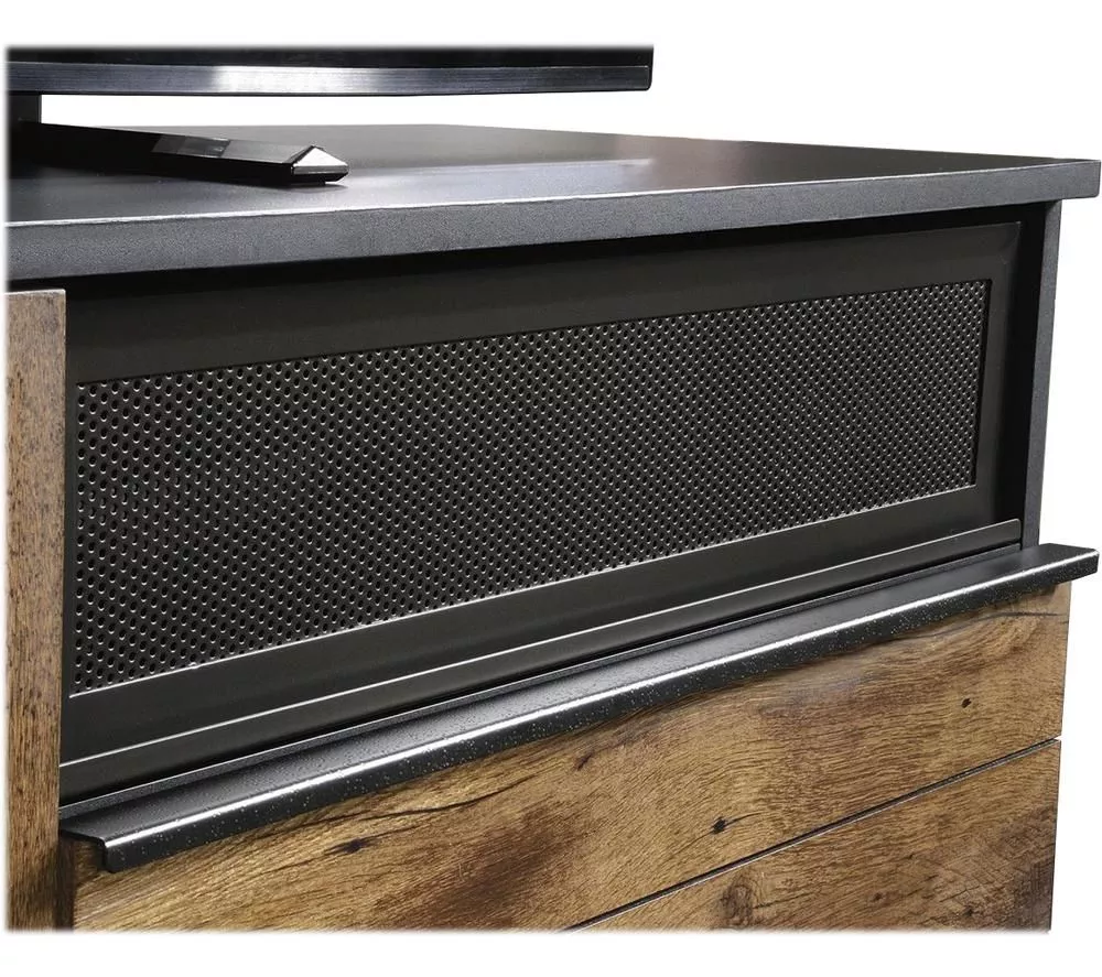 TEKNIK Boulevard Cafe 1525 mm TV Stand - Vintage Oak & Black