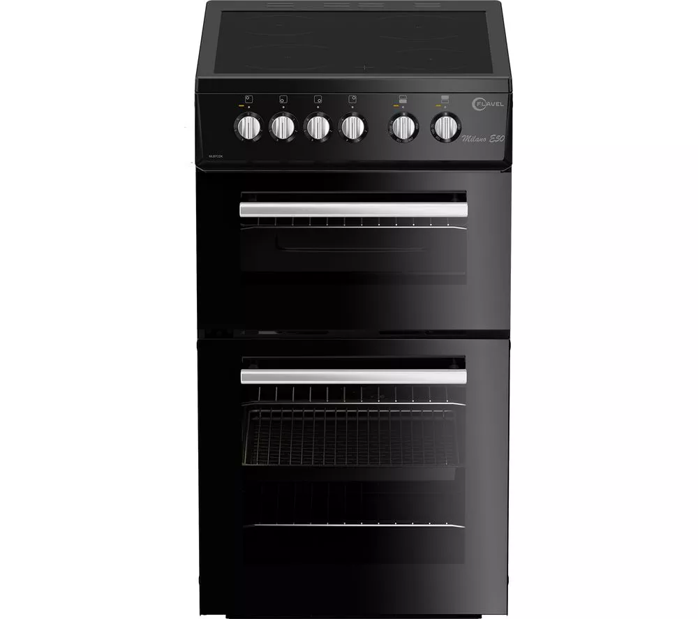 FLAVEL MLB7CDK 50 cm Electric Ceramic Cooker - Black