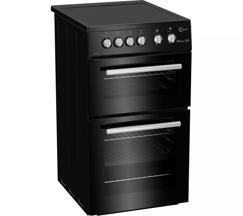 FLAVEL MLB7CDK 50 cm Electric Ceramic Cooker - Black