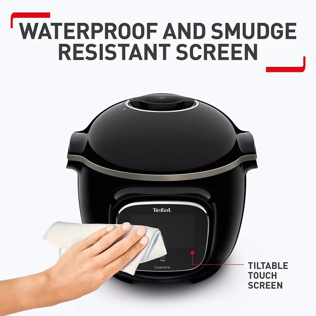 TEFAL Cook4me Touch CY912840 Smart Multicooker - Black