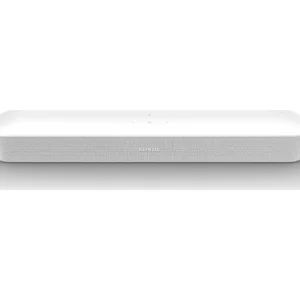 SONOS Beam (Gen 2) Compact Sound Bar with Dolby Atmos, Alexa & Google Assistant - White
