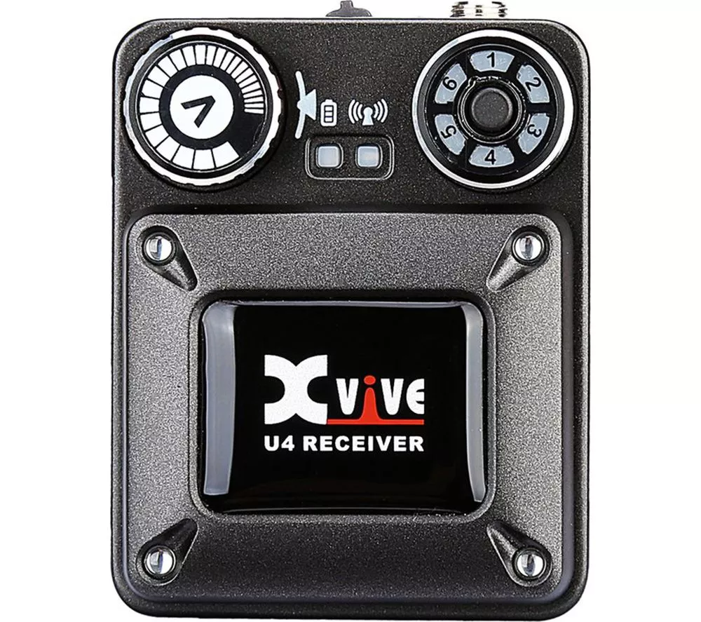 XVIVE XU4R4 2.4 GHz Wireless Monitor System - Black