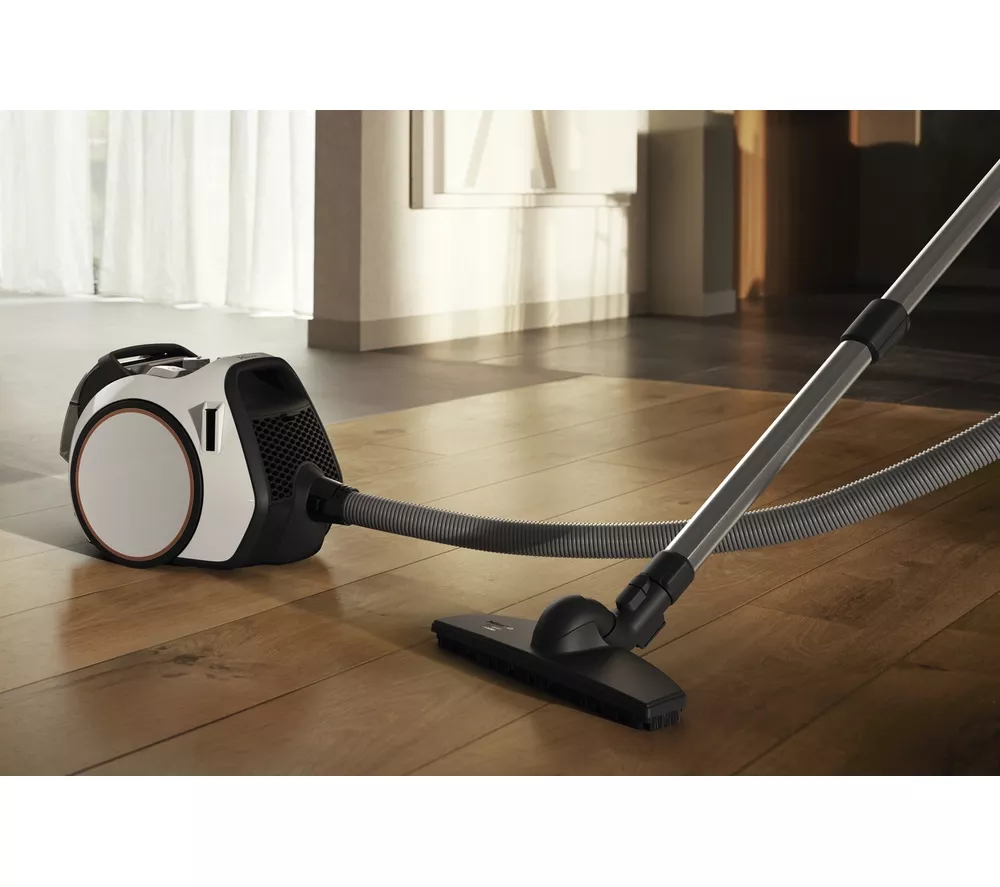 MIELE Boost CX1 Hard Floor Parquet Cylinder Bagless Vacuum Cleaner - Lotus White