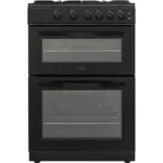 LOGIK LFTG60B22 60 cm Gas Cooker - Black