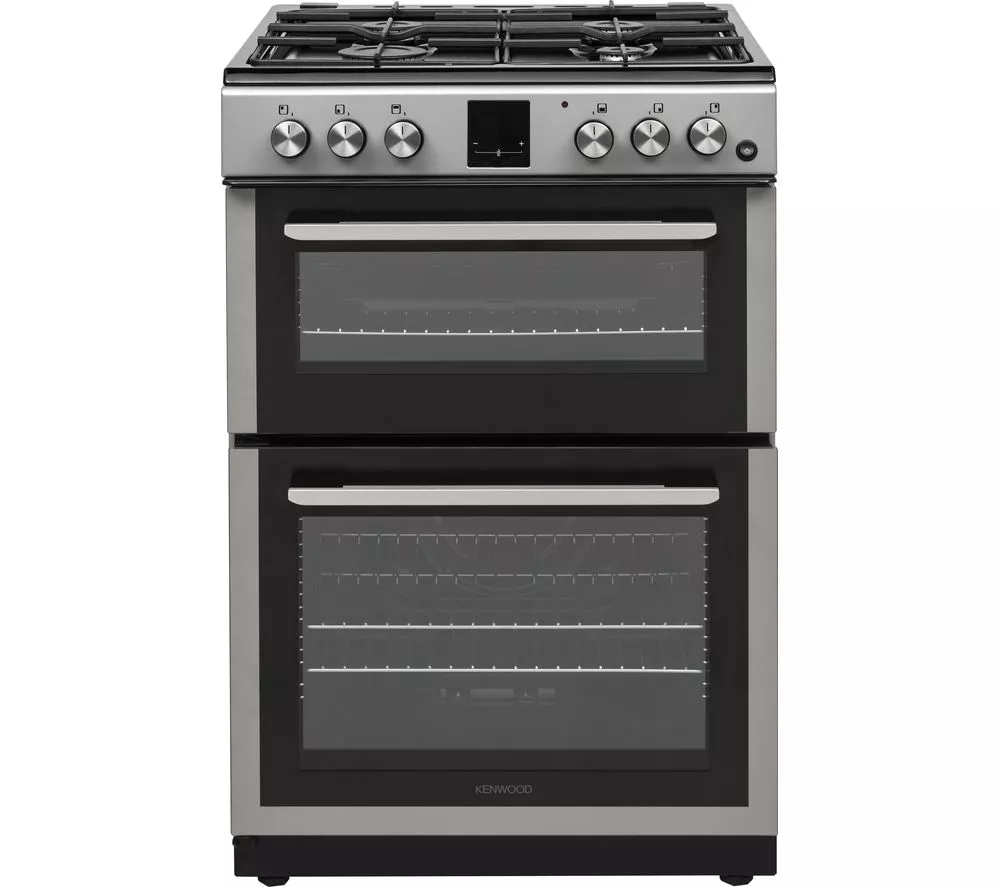 KENWOOD KDG606S22 60 cm Gas Cooker - Silver