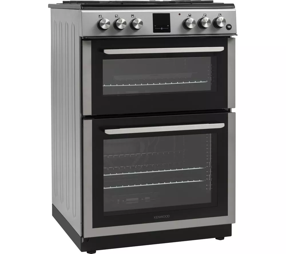 KENWOOD KDG606S22 60 cm Gas Cooker - Silver