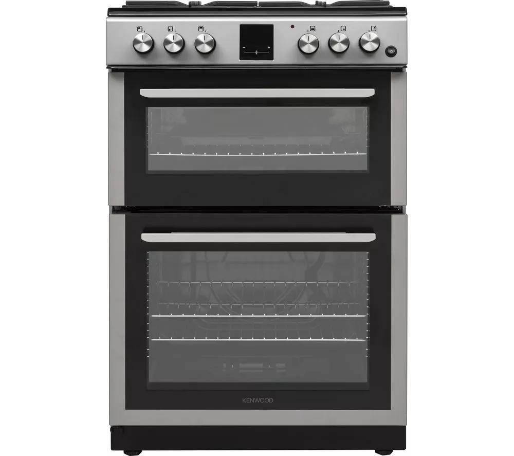 KENWOOD KDG606S22 60 cm Gas Cooker - Silver