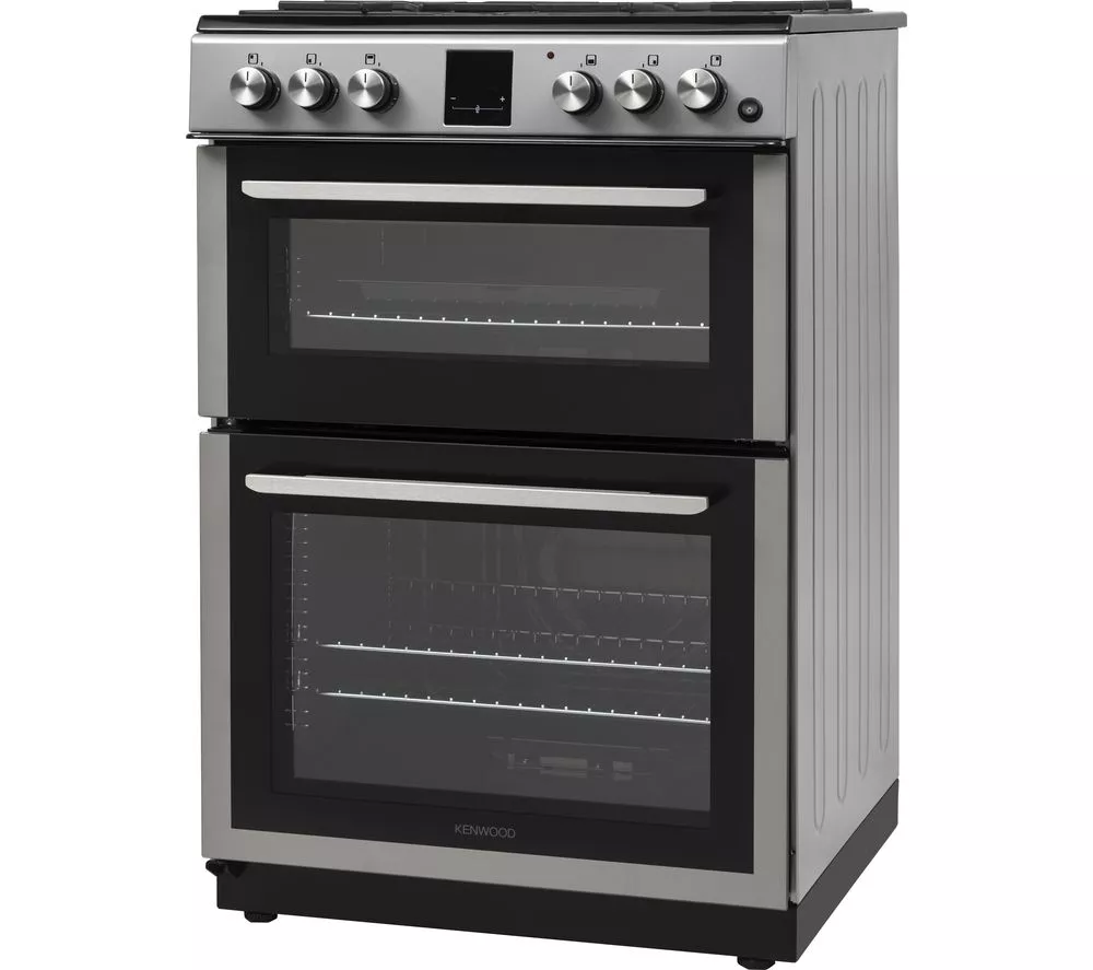 KENWOOD KDG606S22 60 cm Gas Cooker - Silver