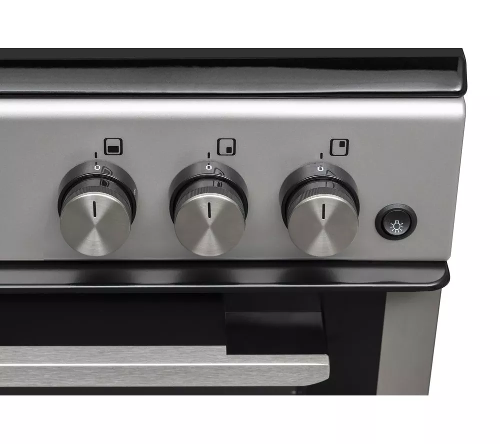KENWOOD KDG606S22 60 cm Gas Cooker - Silver