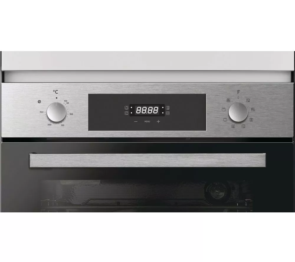 HOOVER HOC3858IN Electric Pyrolytic Oven - Stainless Steel & Black