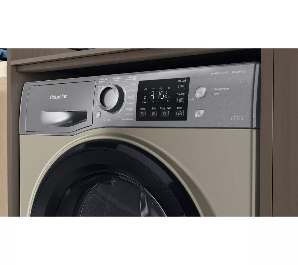 HOTPOINT NDB 9635 GK UK 9 kg Washer Dryer - Graphite