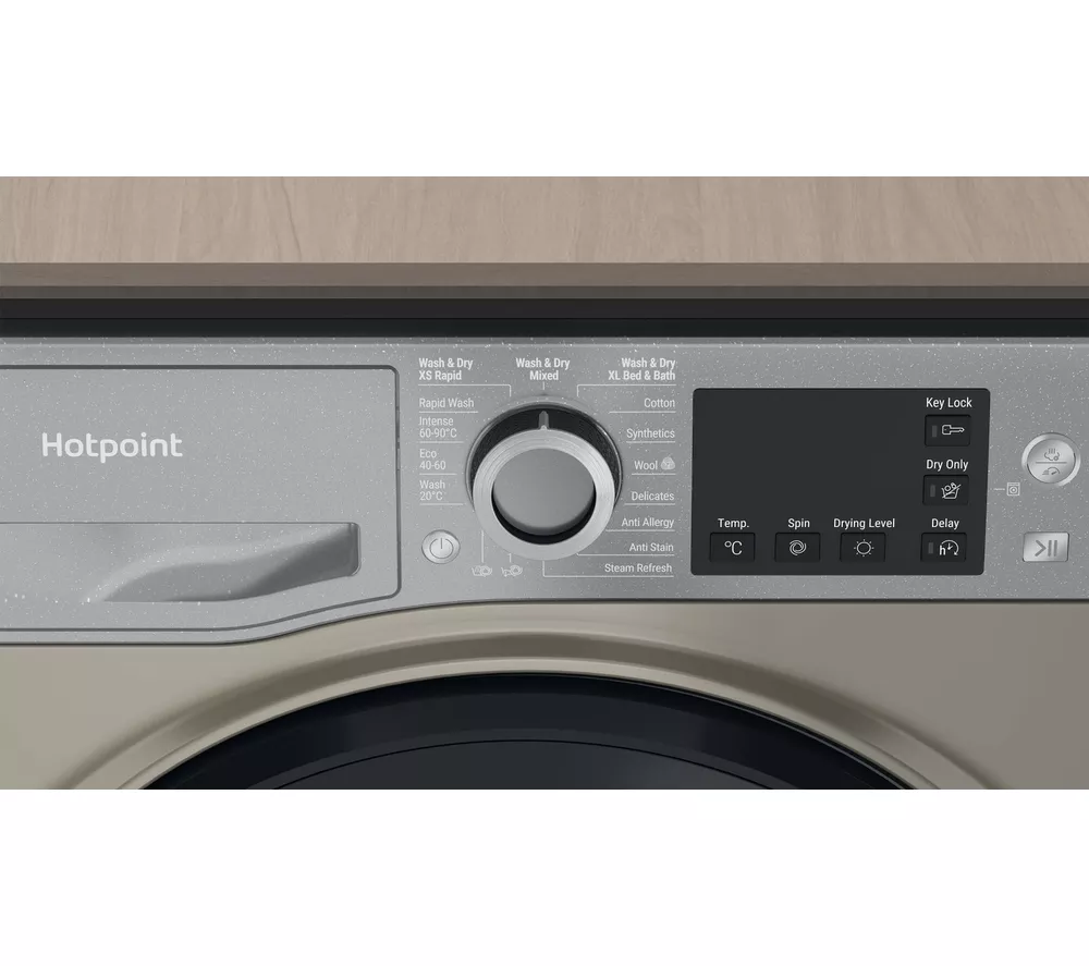 HOTPOINT NDB 9635 GK UK 9 kg Washer Dryer - Graphite