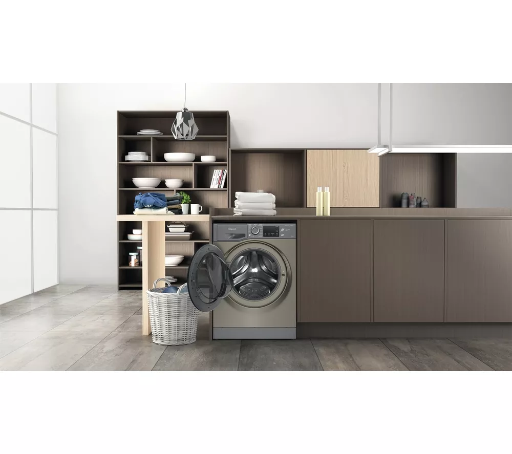 HOTPOINT NDB 9635 GK UK 9 kg Washer Dryer - Graphite