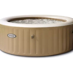 INTEX Pure Spa Bubble Massage Inflatable Hot Tub - 8 people Khaki
