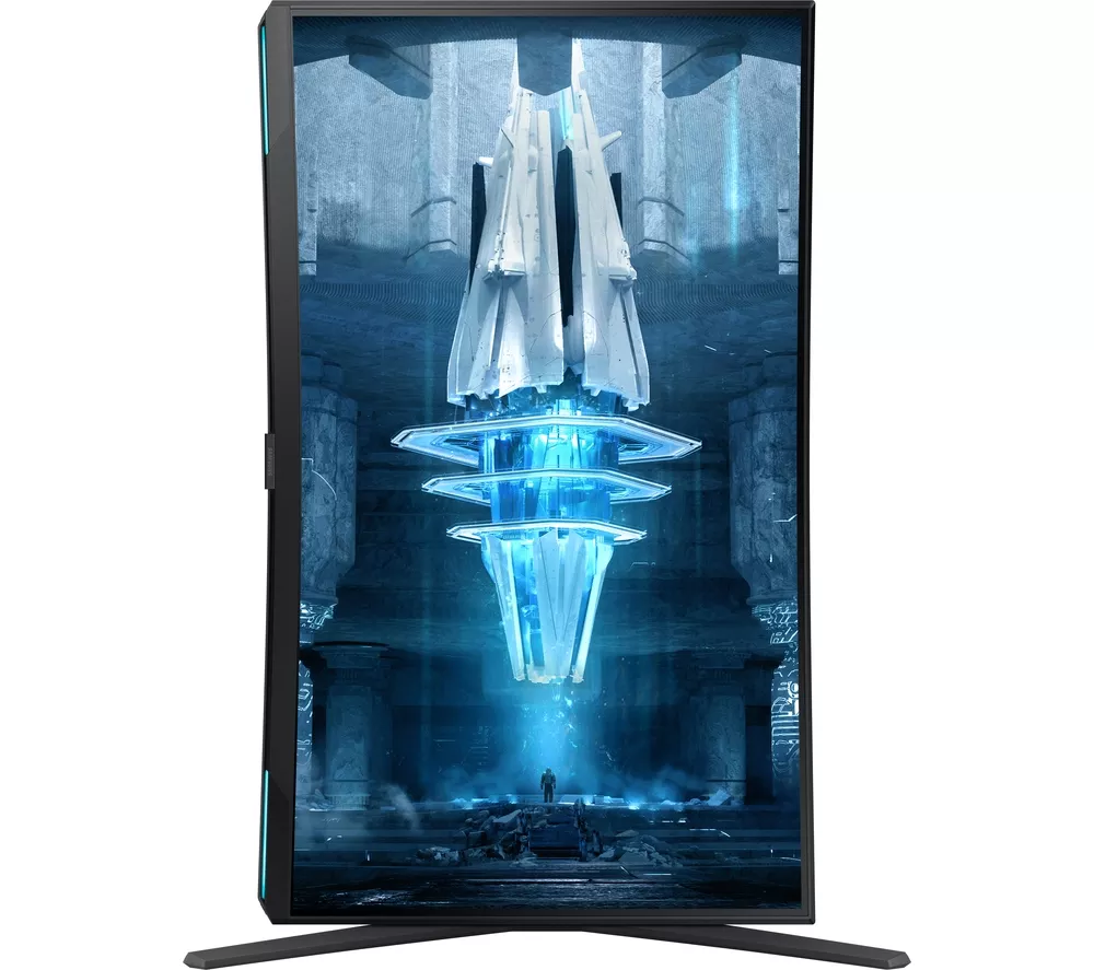 SAMSUNG Odyssey Neo G8 4K Ultra HD 32" Curved Quantum Dot Mini LED Gaming Monitor - Black & White
