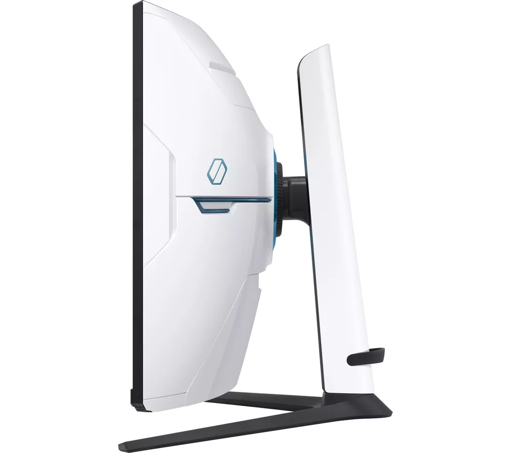 SAMSUNG Odyssey Neo G8 4K Ultra HD 32" Curved Quantum Dot Mini LED Gaming Monitor - Black & White