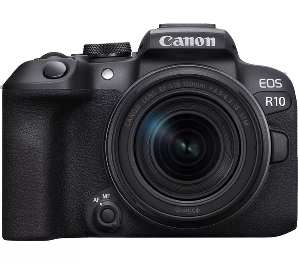 CANON EOS R10 Mirrorless Camera with RF-S 18-150 mm f 3.5-6.3 IS STM Lens