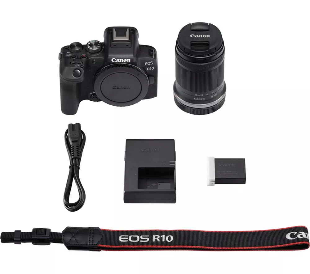 CANON EOS R10 Mirrorless Camera with RF-S 18-150 mm f 3.5-6.3 IS STM Lens