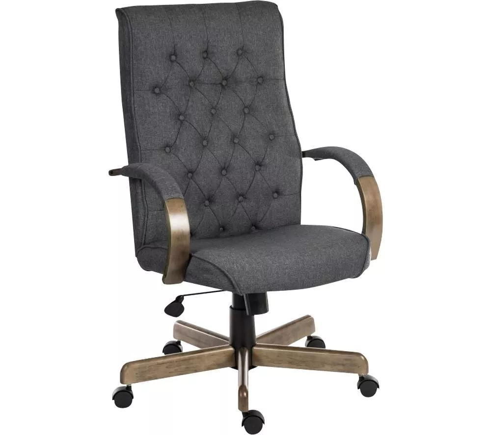 TEKNIK Warwick Fabric Tilting Executive Chair - Grey