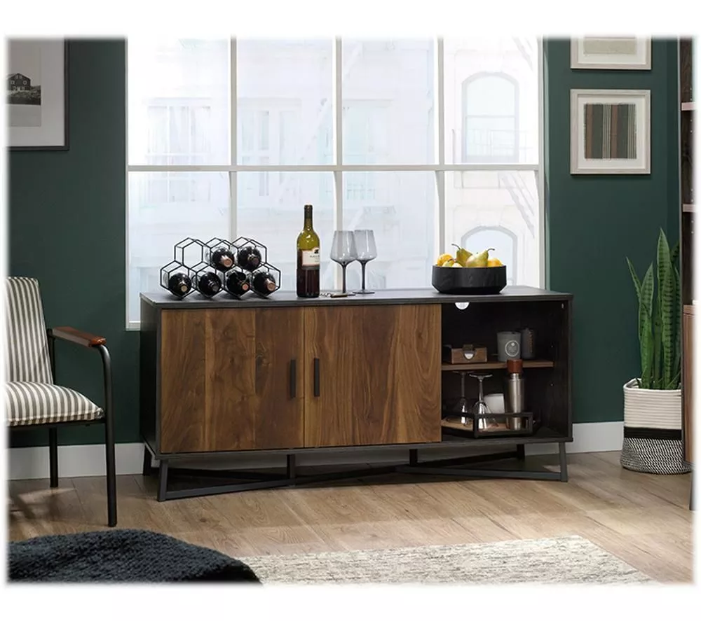 TEKNIK Canyon Lane 1371 mm TV Stand - Oak & Walnut Effect