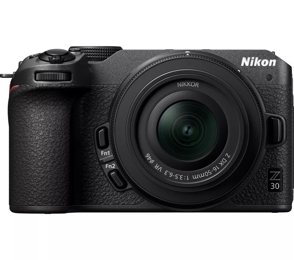 NIKON Z 30 Mirrorless Camera with NIKKOR Z DX 16-50 mm f 3.5-6.3 VR Lens