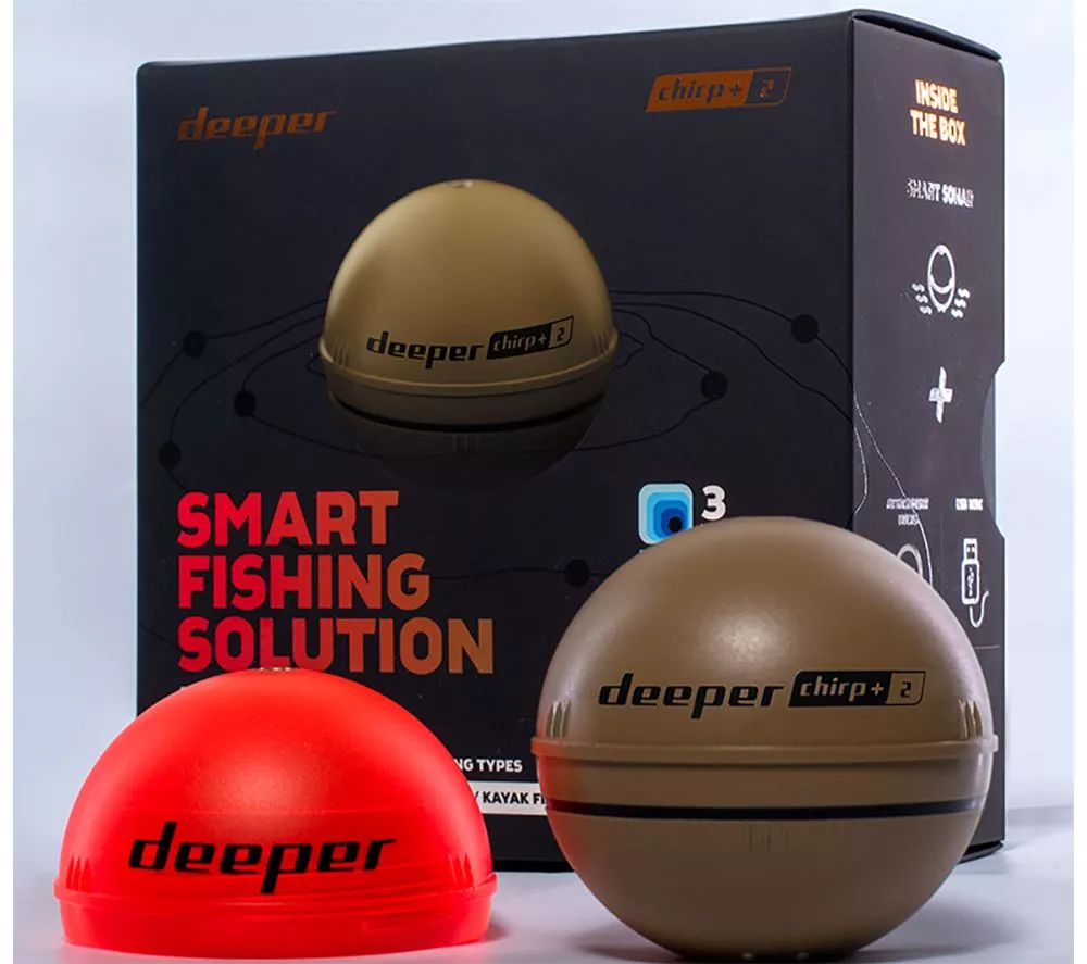 DEEPER Sonar CHIRP+ 2 Fish Finder - Desert Sand