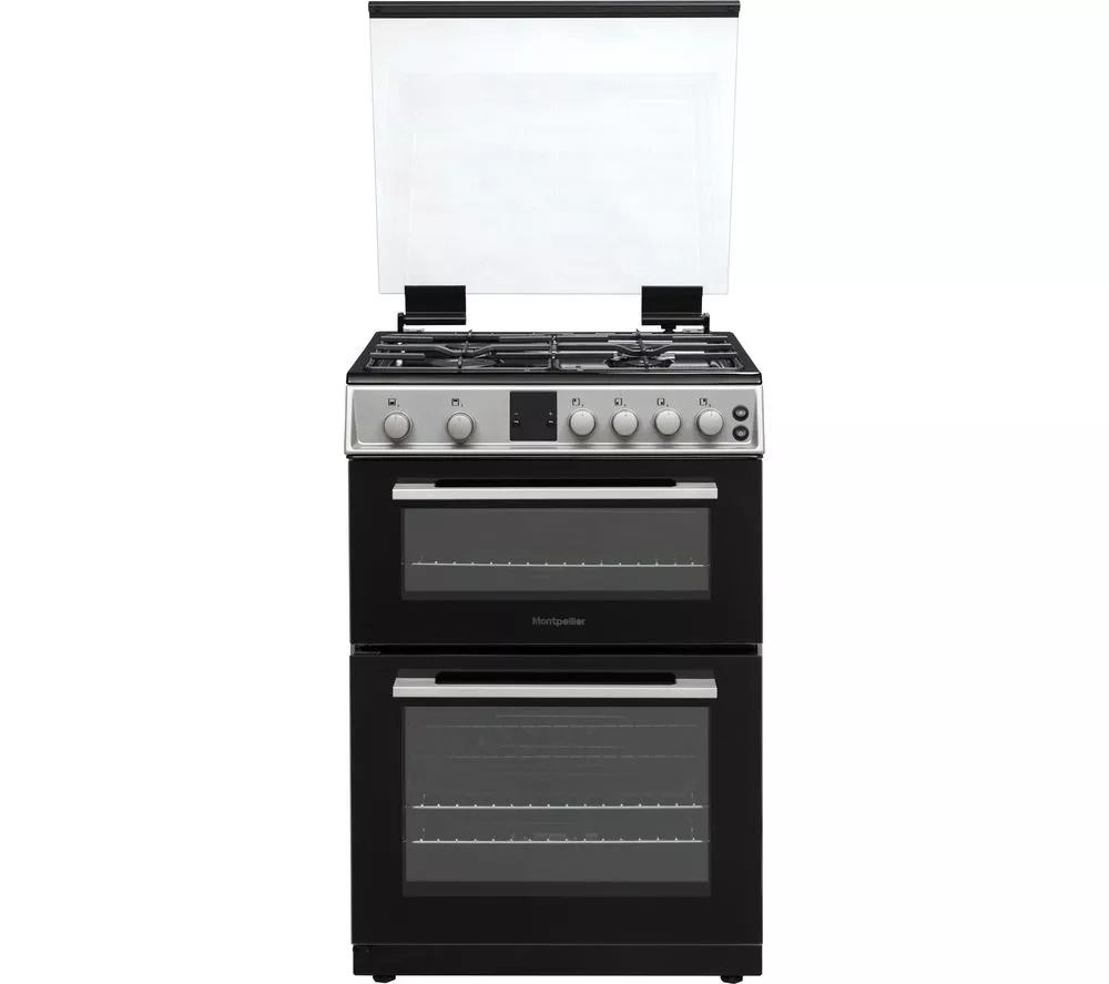 MONTPELLIER MDOG60LS 60 cm Gas Cooker - Silver