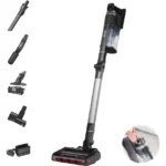 SHARK Stratos Anti Hair Wrap Plus Pet Pro IZ420UKT Cordless Vacuum Cleaner - Silver