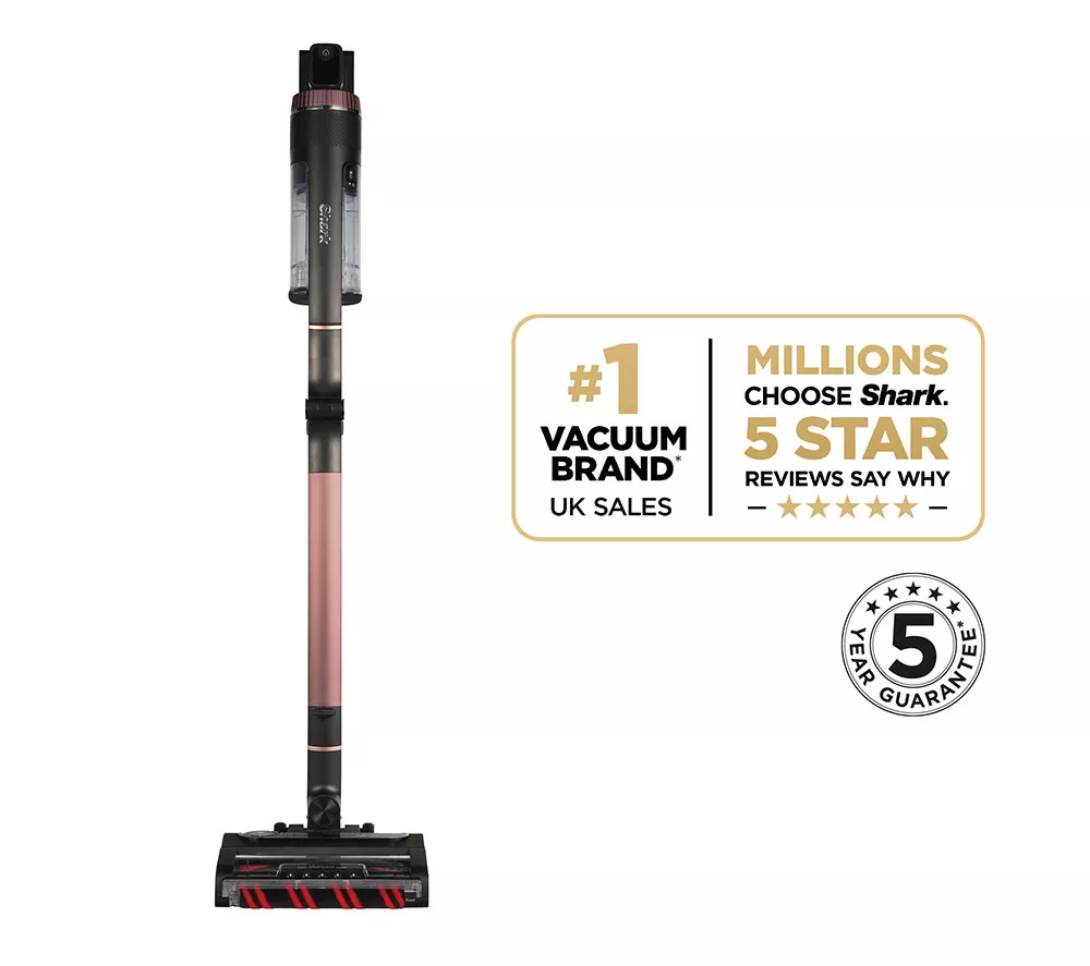 SHARK Stratos Anti Hair Wrap Plus IZ400UK Cordless Vacuum Cleaner - Rose Gold