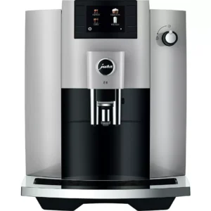 JURA E6 Bean to Cup Coffee Machine - Platinum
