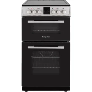MONTPELLIER MDOC50FS 50 cm Electric Ceramic Cooker - Silver
