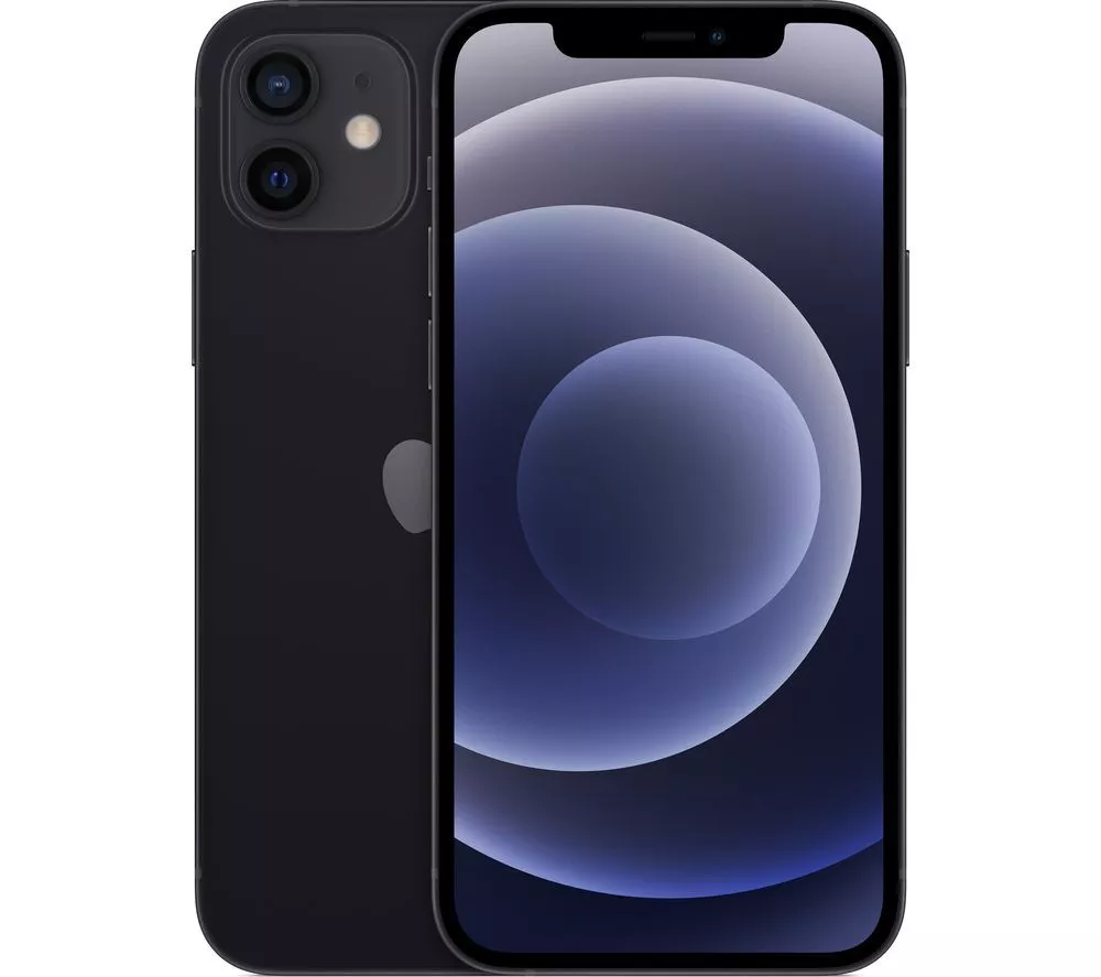 APPLE Refurbished iPhone 12 - 64 GB, Black (Excellent Condition)