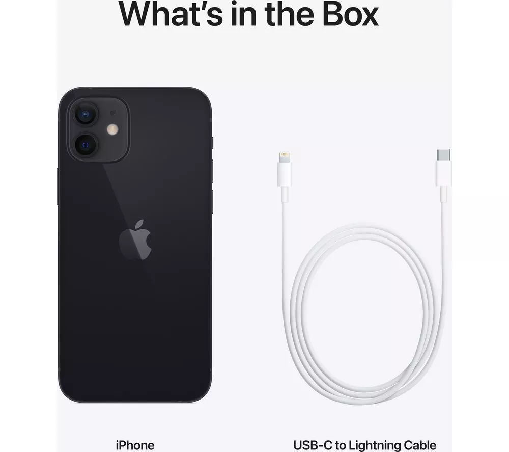 APPLE Refurbished iPhone 12 - 64 GB, Black (Excellent Condition)